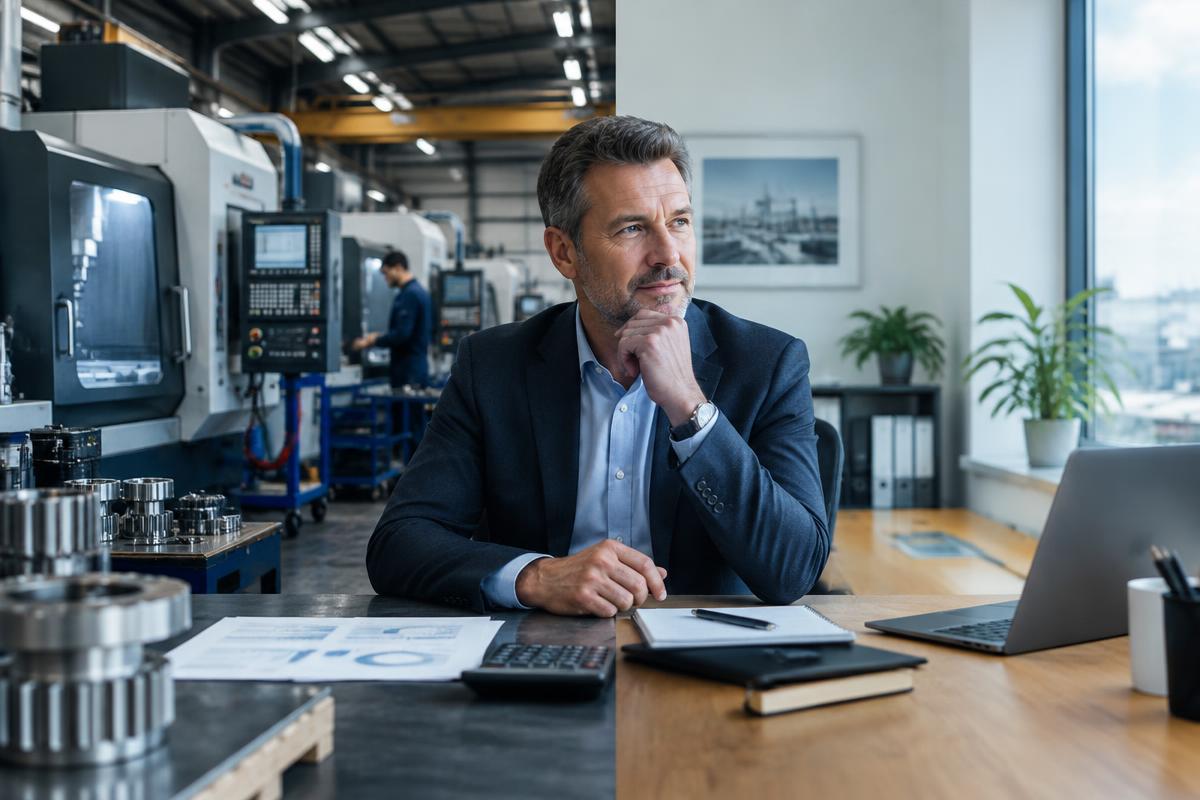 Manufacturing director considering secured and unsecured finance